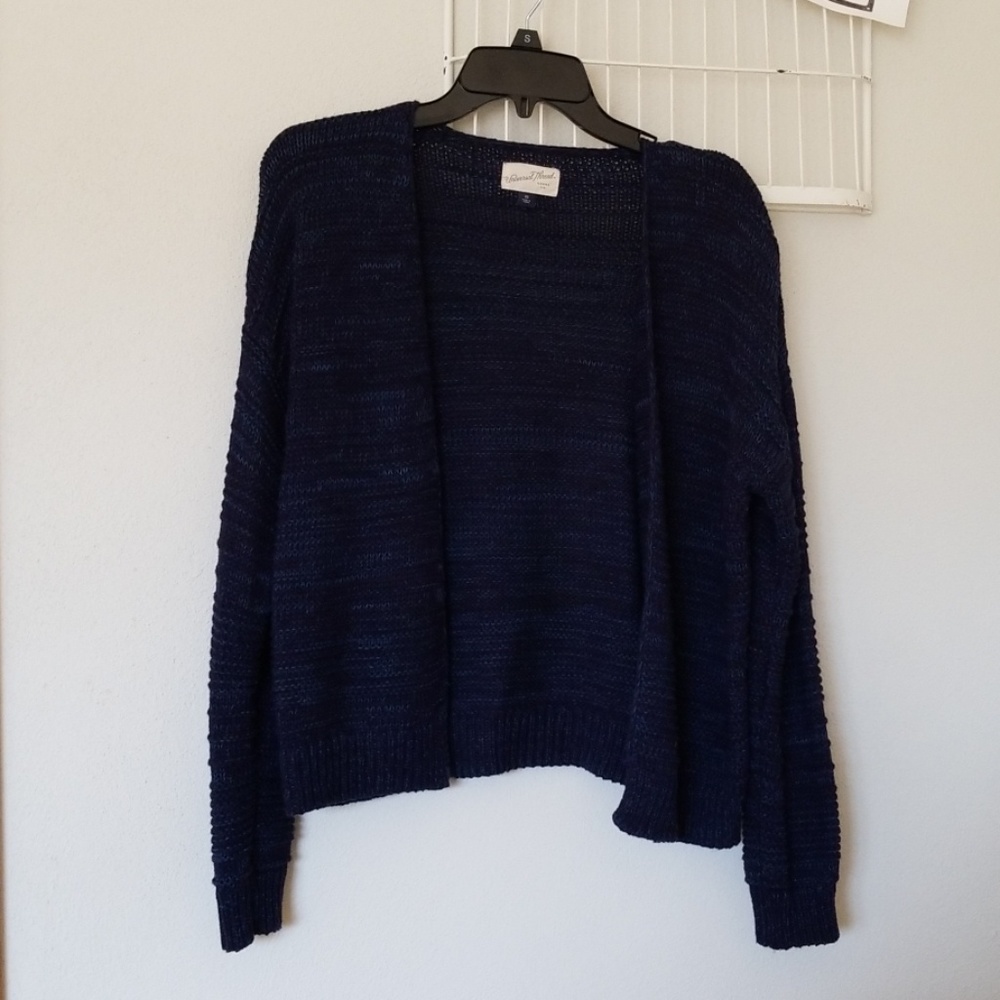 Universal Thread Blue Marled Cardigan